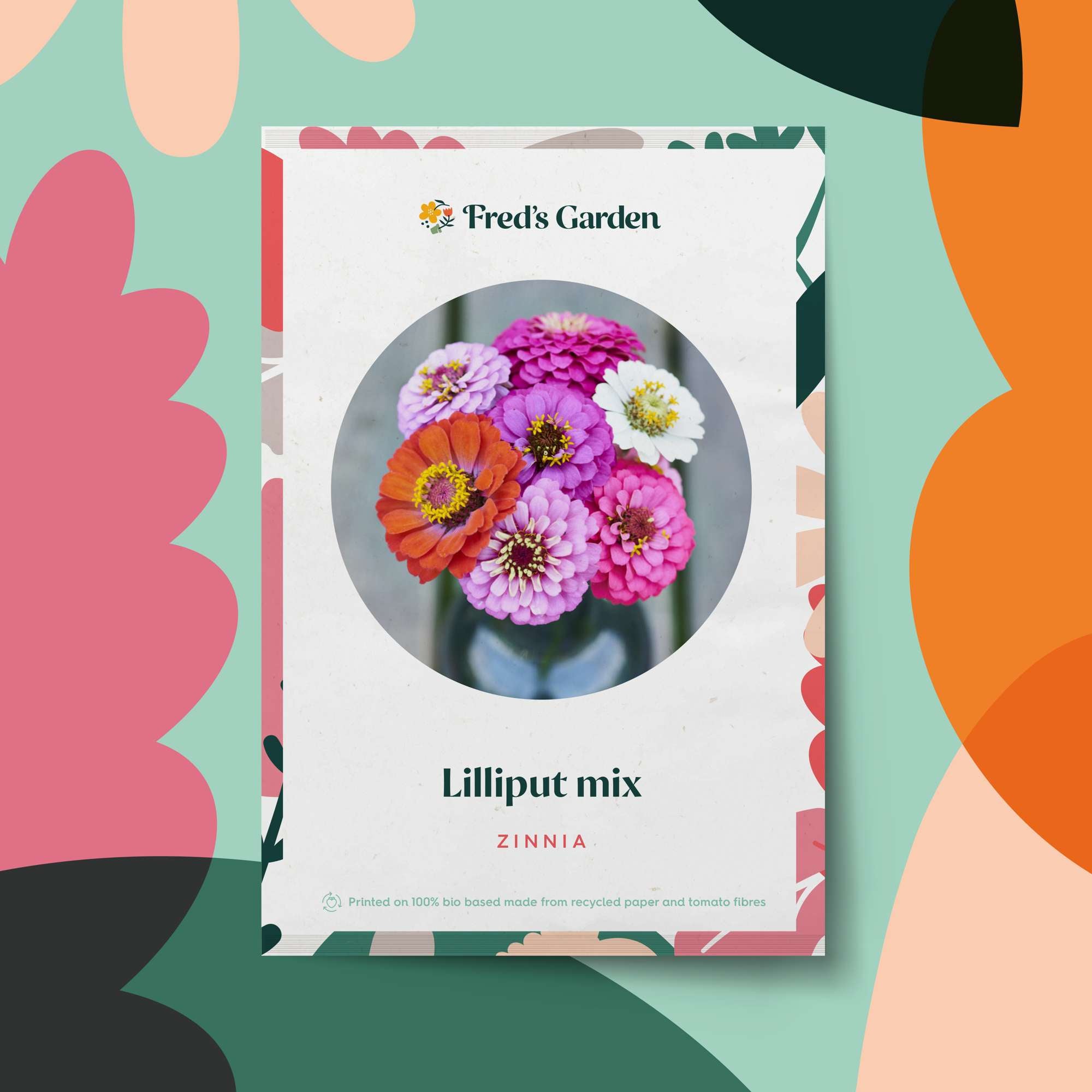 Zinnia 'Lilliput Mix' (frö)